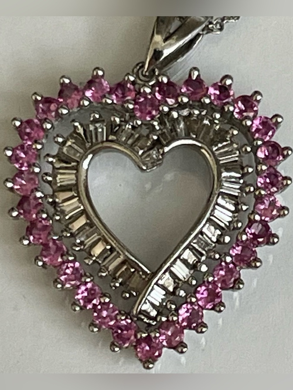 925 Sterling Heart Pendant & 18” Chain